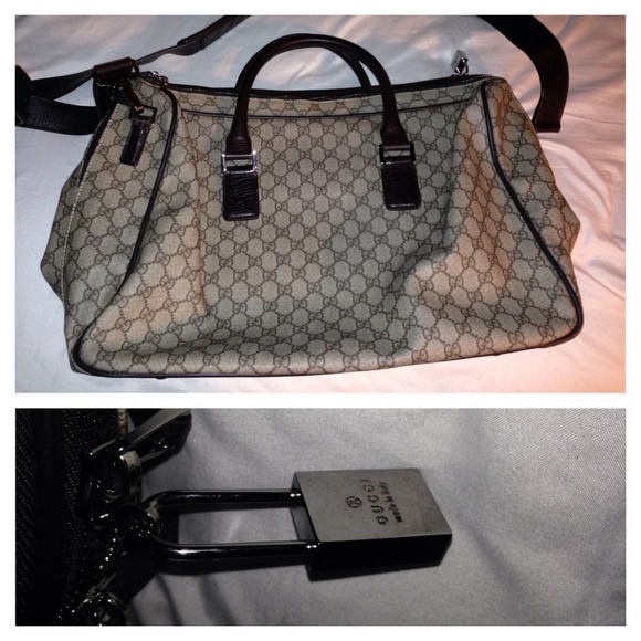 Gucci overnight bag
