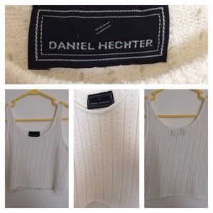 White Summery Crop Tank