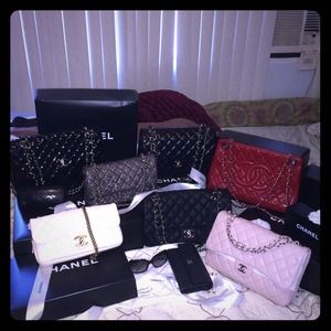 My growing collection of Chanel's..