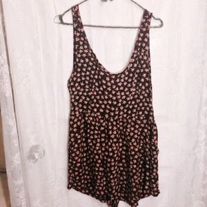 Brandy Melville floral romper