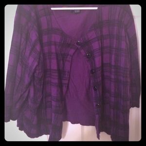 Torrid Purple Sweater. Size 4.