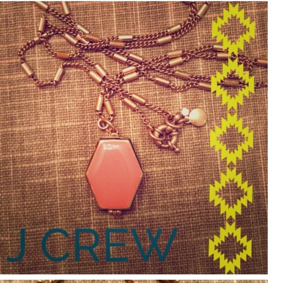 J. Crew Locket Necklace
