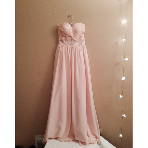 Pink prom dress