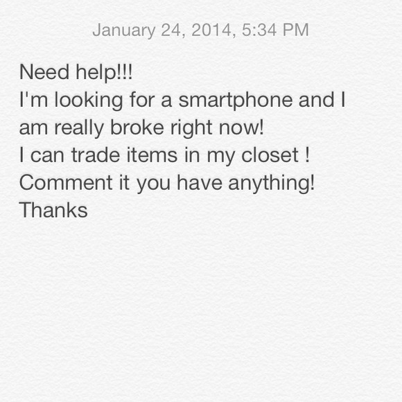 Smartphone wanted will trade !! - Picture 1 of 1