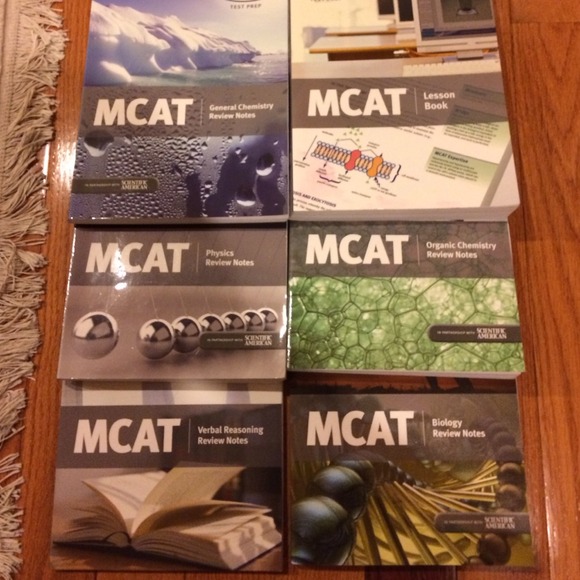 MCAT Kaplan books