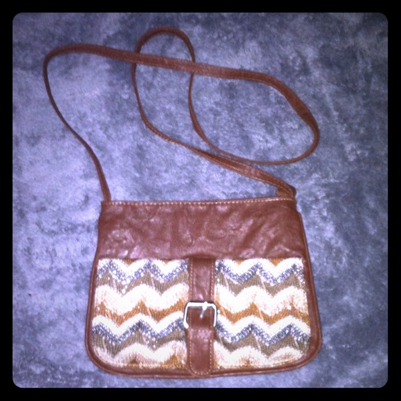 Sold 🌸Cute Brown crossbody bag!