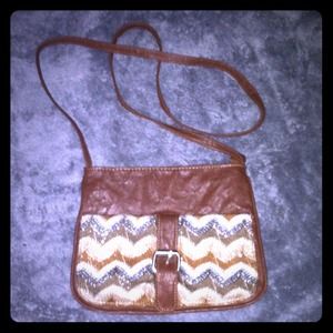 Sold 🌸Cute Brown crossbody bag!