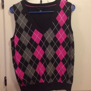 Argyle vest, Tommy Hilfiger