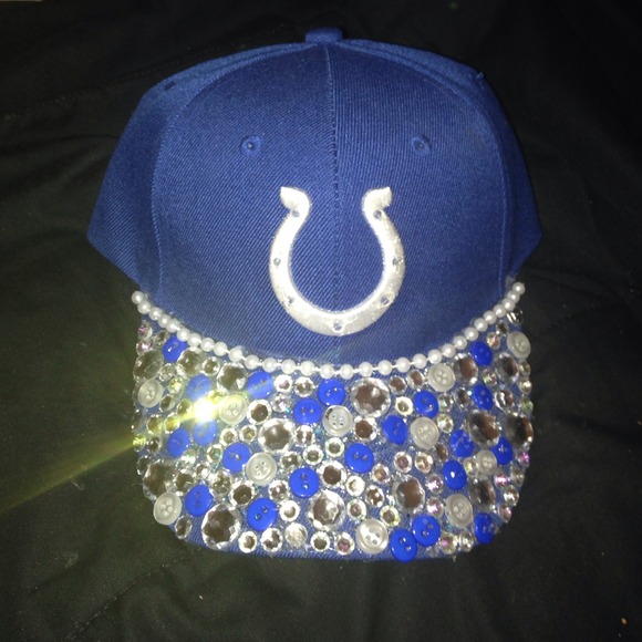 Custom made colts hat 💙💙
