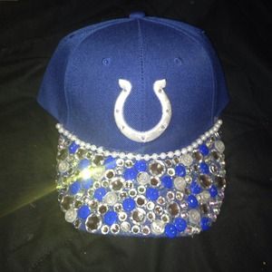 Custom made colts hat 💙💙