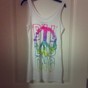 Billabong white tanktop