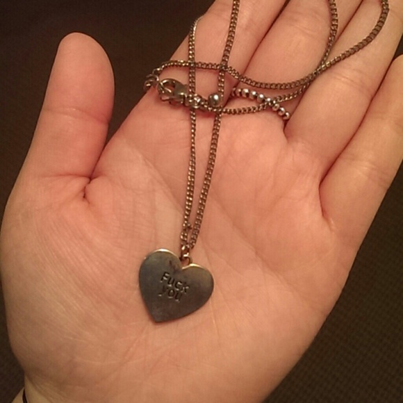 Tough Love Heart Necklace