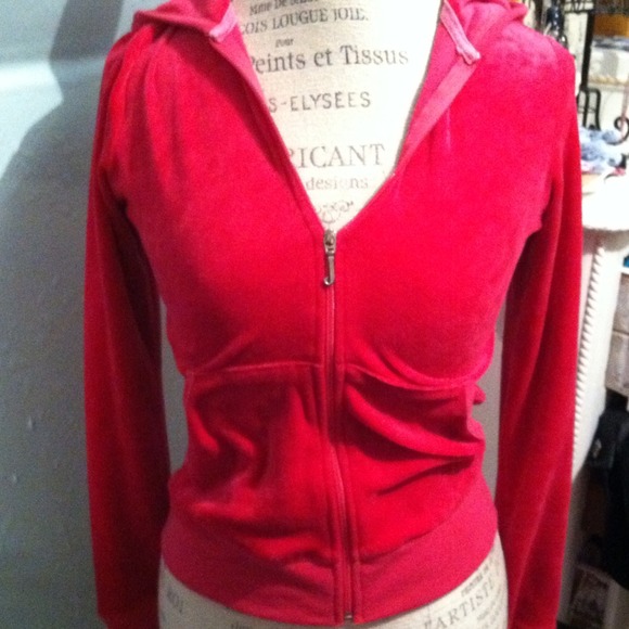 Juicy Couture Sweaters - 🔴Hot pink juicy couture jacket