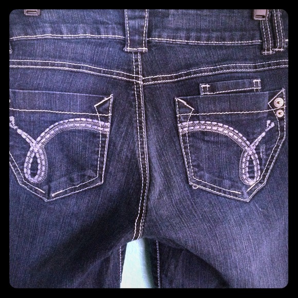 CROPPED DENIM JEANS