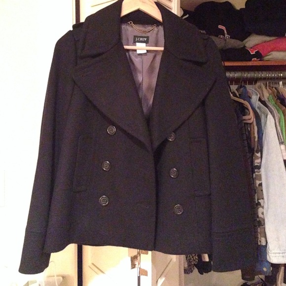 J. Crew Peacoat Black