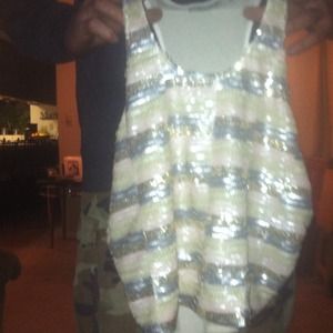 Sparkly tank