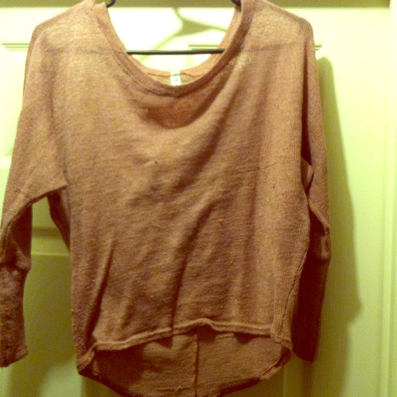 Over shoulder top