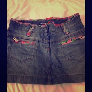 Dolce Gabbana denim skirt