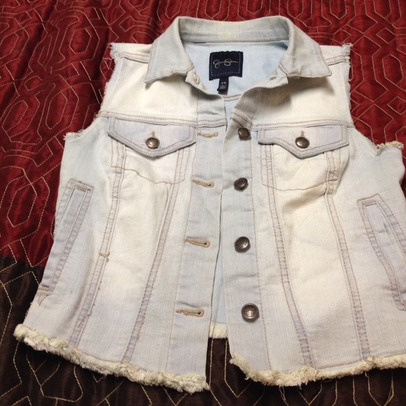 Jessica Simpson Chic Denim Vest