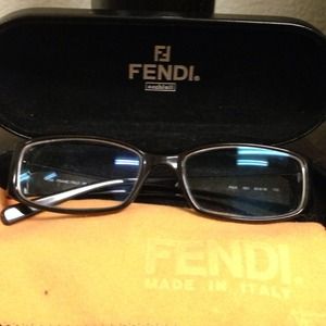 AUTHENTIC FENDI Prescription Glasses w/ CASE!