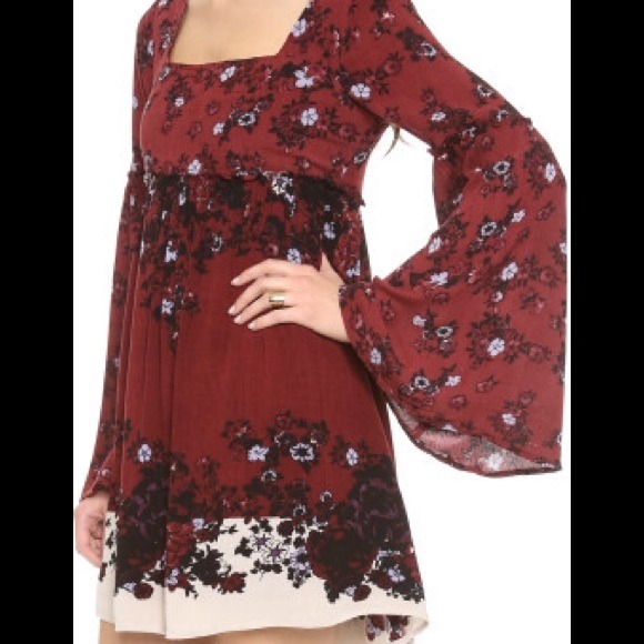 FREE PEOPLE MERLOT COMBO - Picture 3 of 3