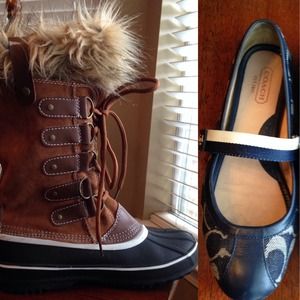 Bundled Coach shoes & Bucco boots + a Trade