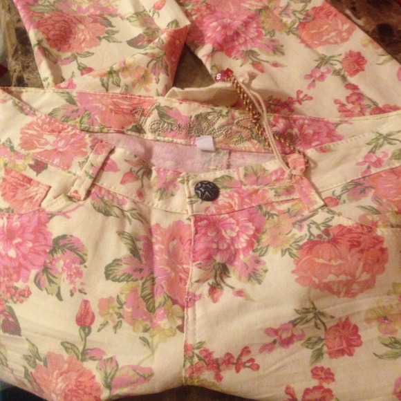 Floral skinni jeans - Picture 2 of 2