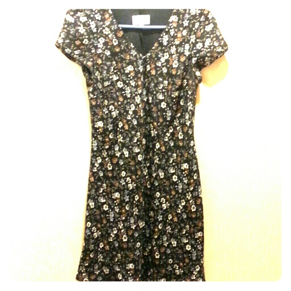 Vintage Floral Dress PRICE CUT