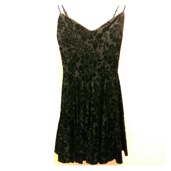 Black Velvet Dress