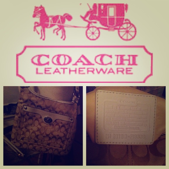 Cute COACH messenger🎀