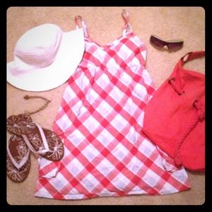 Sandy Lane Plaid Roxy dress 🌻