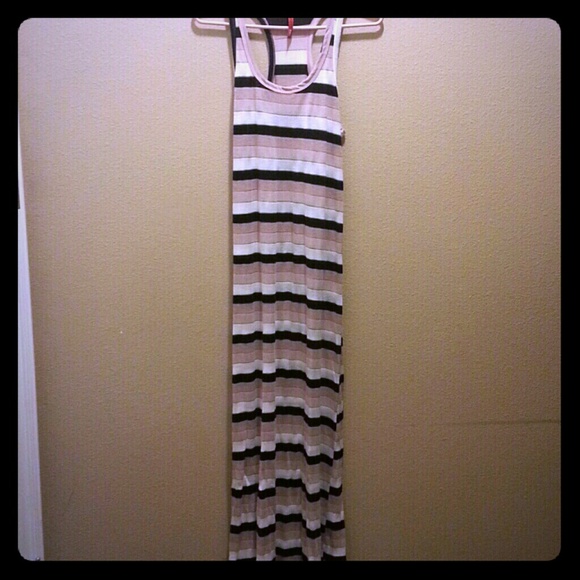 Racerback Stripped Dress