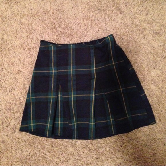 Plaid skirt