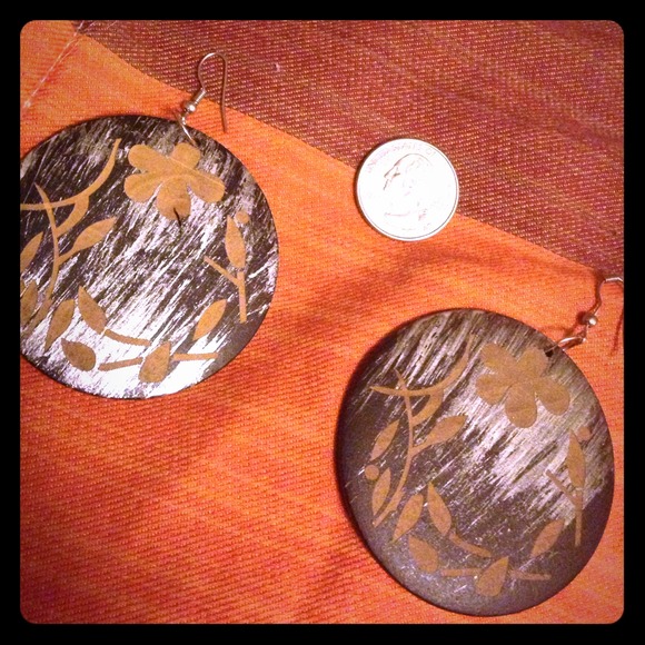 🔴sold🔴Wooden earrings