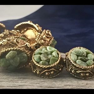 Vintage Bracelet and Earrings