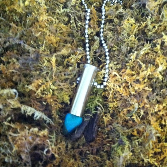 SOLD OFF POSH shotgun shell necklace.