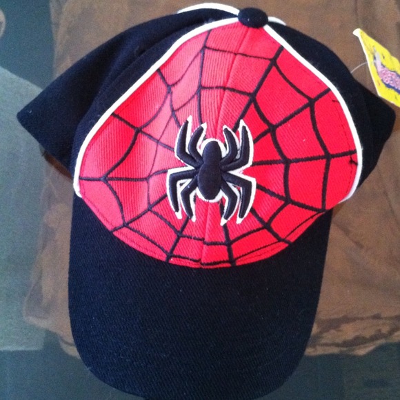 Spider Man Infant Hat - Picture 2 of 3