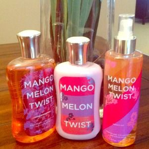 Bath & Body Works Trio - Mango Melon Twist