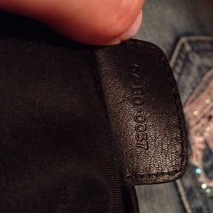 Dior Bags - Dior Black leather grommet tote nylon bag purse Dior Bags - Dior Black leather grommet tote nylon bag purse