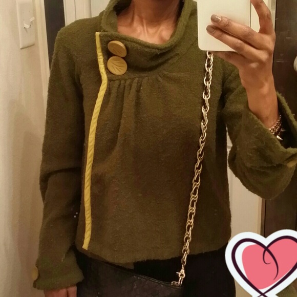 Anthropologie sweater jacket