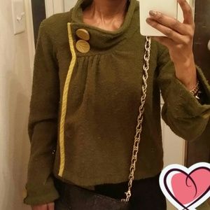 Anthropologie sweater jacket