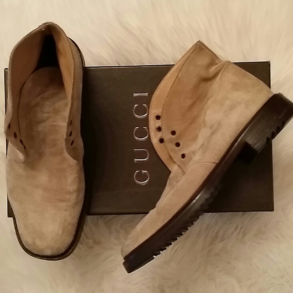 Gucci Suede Boots