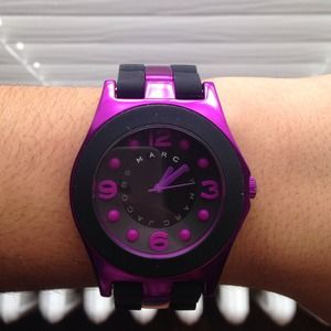 Marc by Marc Jacobs purple watch