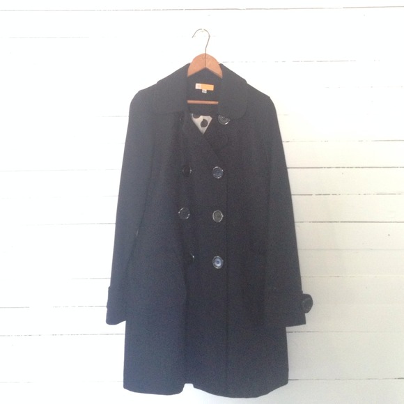 black Tulle brand coat. barely worn.
