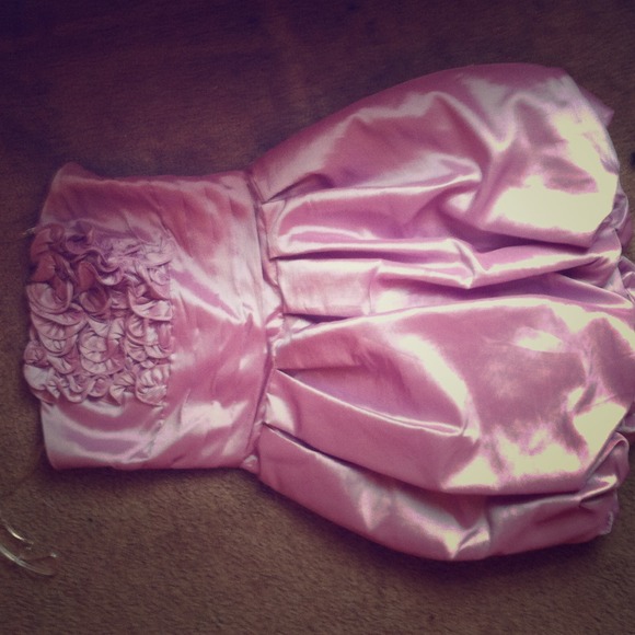 Lavender bubble dress