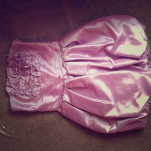 Lavender bubble dress