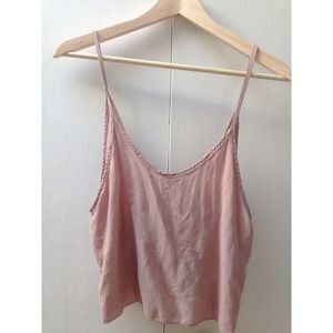 Brandy Melville Tan Jacqueline Top