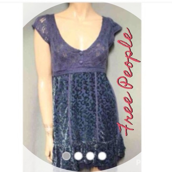 Free People Velvet Dress
