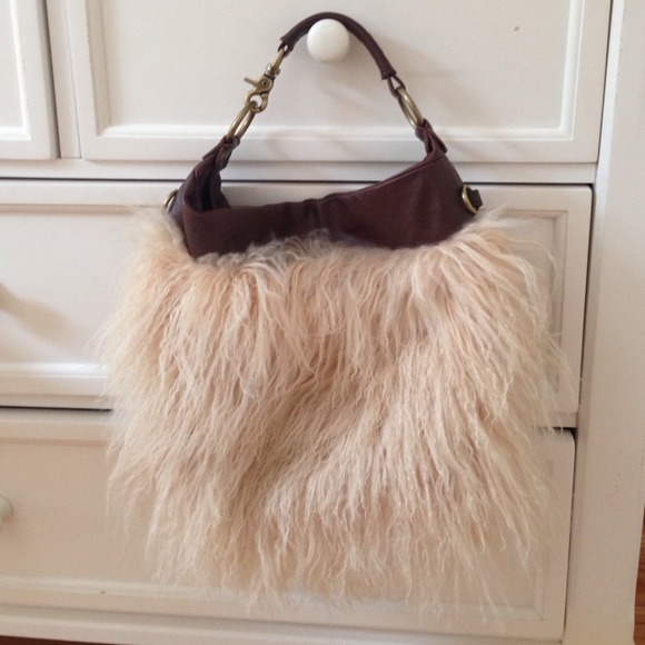 Foley+corrina Mongolian lamb bag