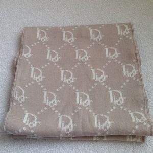Christian Dior wool scarf